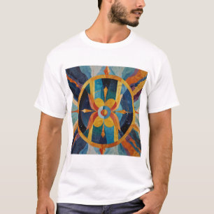 Gemini Zodiac Zeichen für den Neugierigen Geist T-Shirt