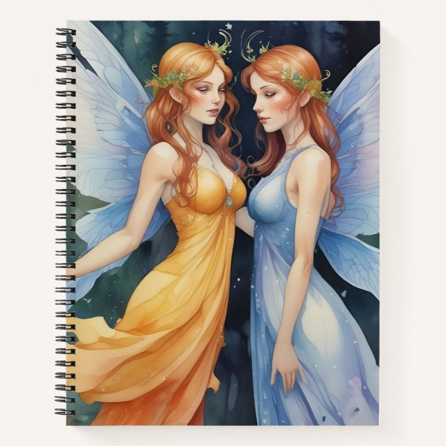 Géminis Notizbuch (Vorderseite)