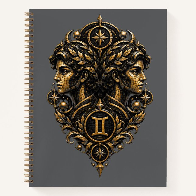 Géminis  notizbuch (Vorderseite)