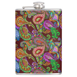 Gemisch-Paisley-Flasche Flachmann