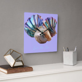 Gemische Quadratische Wanduhr