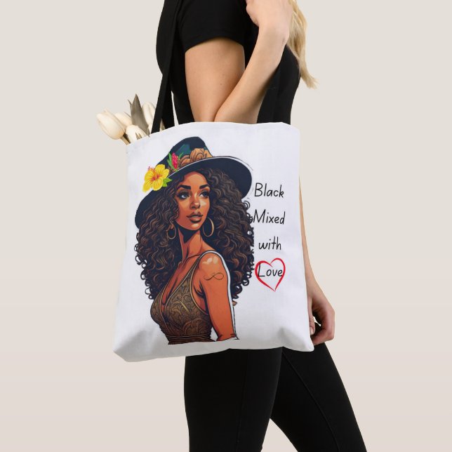 gemischt mit Liebe Tasche (Von Nahem)