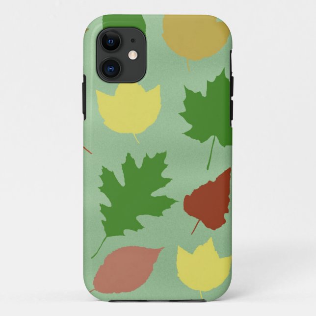 Gemischte Blätter Case-Mate iPhone Hülle (Rückseite)
