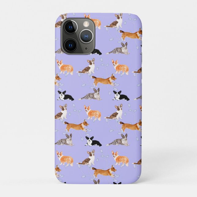 gemischte Corgi Case-Mate iPhone Hülle (Rückseite)