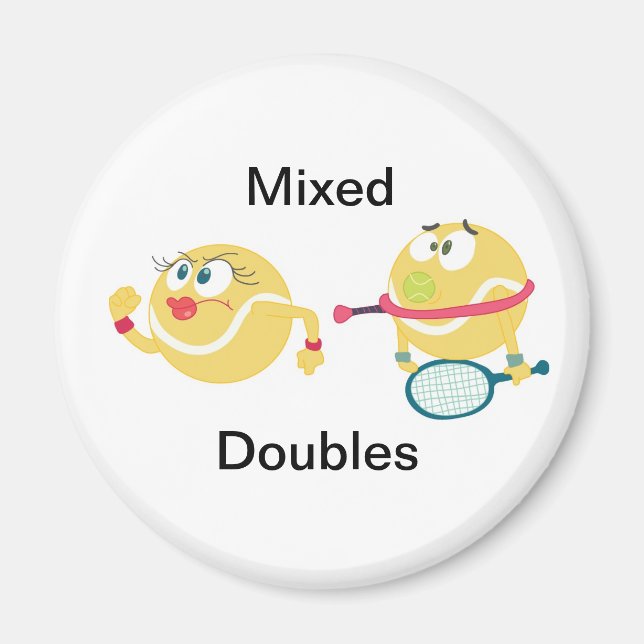 Gemischte Doubles Magnet (Vorne)