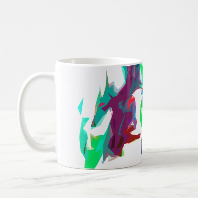Gemischte Farben Kaffeetasse (Links)