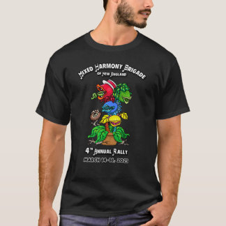 Gemischte Harmony Brigade of New England 2025 T-Shirt