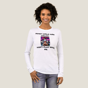 GEMISCHTE MÄDCHEN SIND VERRÜCKT Tri-Blend SHIRT