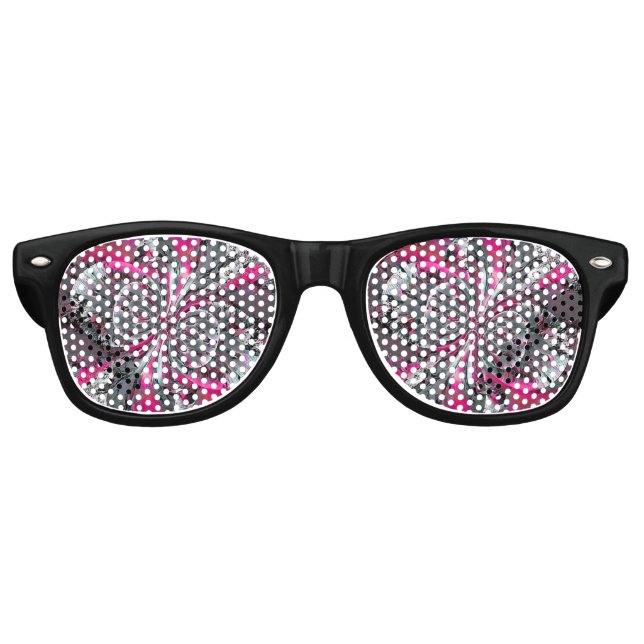 Gemischte Signale Aviator-Sonnenbrille Partybrille (Vorderseite)