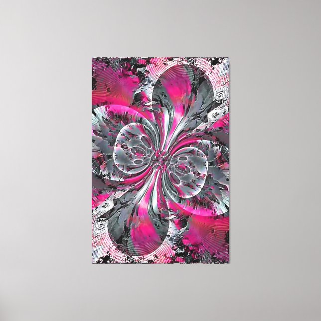 Gemischte Signale Leinwanddruck (Vorderseite)