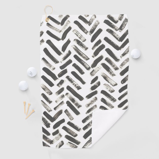 Gemischte Signale VII Golfhandtuch (Insitu)