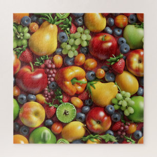 Gemischtes Fruchtpuzzle