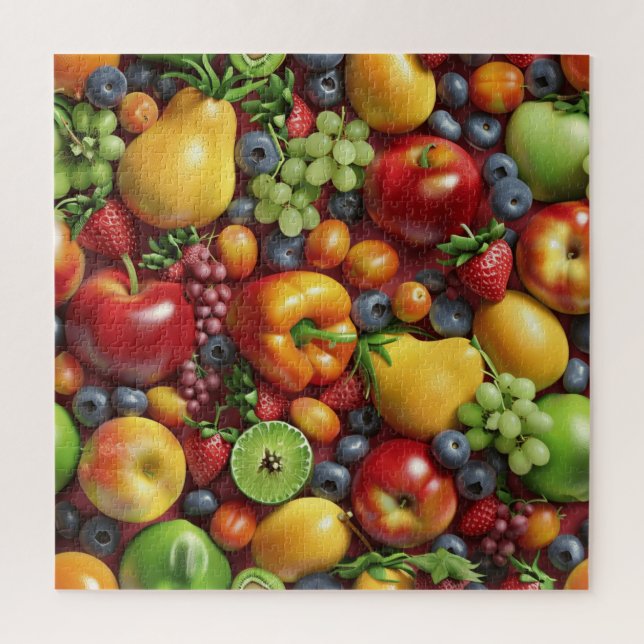Gemischtes Fruchtpuzzle (Vertikal)
