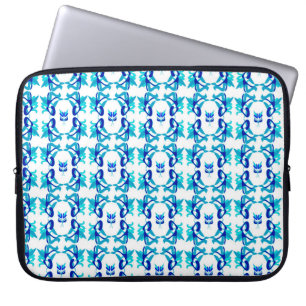 Gemischtes Muster Originaldesign und digitale Zeic Laptopschutzhülle
