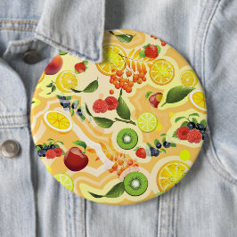 Gemischtes Obst 6 Button