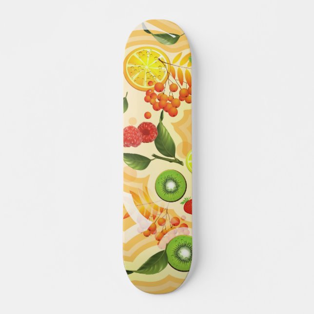 Gemischtes Obst 6 Skateboard (Vorne)