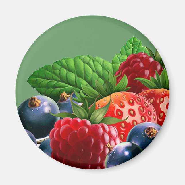 Gemischtes Obst Magnet (Vorne)