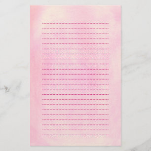 Gemischtes Rosa mischt Hintergrund gezeichnetes Briefpapier