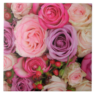 Gemischtes Rosen von Therosegarden Fliese