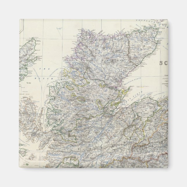 Gemischtes Schottland 3 Magnet (Vorne)