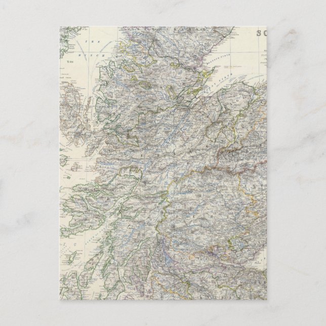 Gemischtes Schottland 3 Postkarte (Vorderseite)