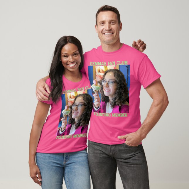 Gemma's Fan Club T-Shirt - Regular Fit - Hot Pink (Unisex)