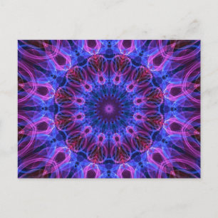 GemRings kaleidoscope Postkarte