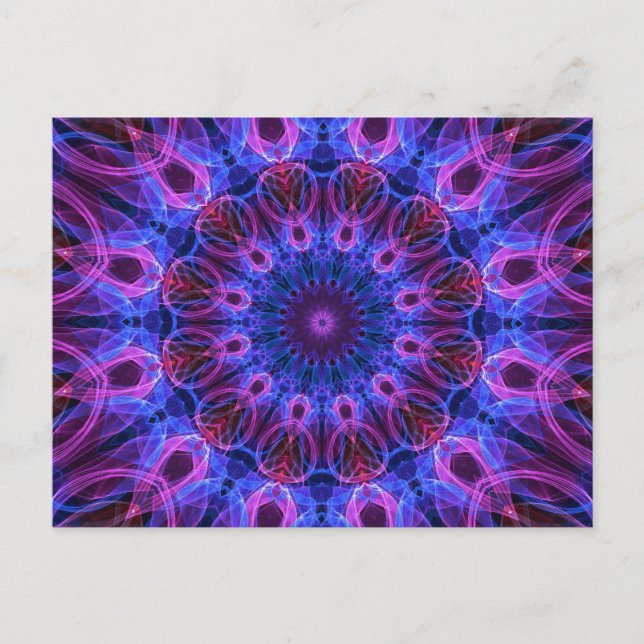 GemRings kaleidoscope Postkarte (Vorderseite)