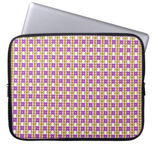 Gemstone Art Lila Orange Laptopschutzhülle
