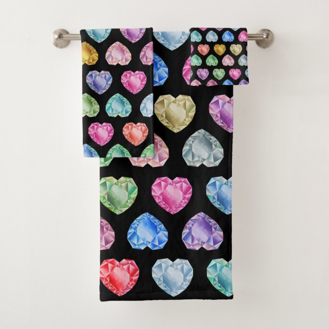 Gemstone Diamond Heart mignonne Joli Pastel Prince (En situation)