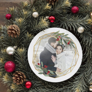 Gemstone   Holiday Photo Card Feiertagskarte