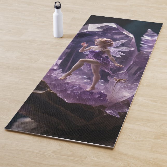 Gemstone Jewel Amethyst Fairy Yogamatte (Beispiel)