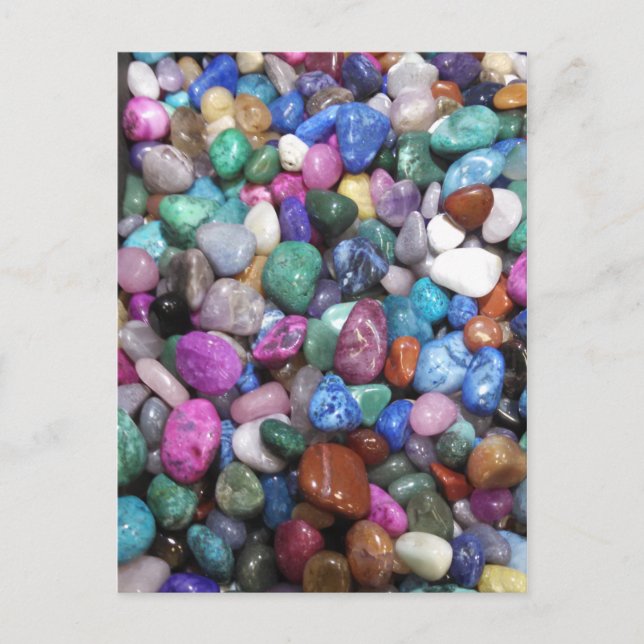 Gemstone Mix Postkarte (Vorderseite)