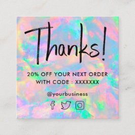 gemstone pastel opal texture carte de réduction