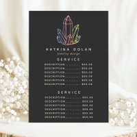 Gemstone Rainbow Quarz Crystal Service Price