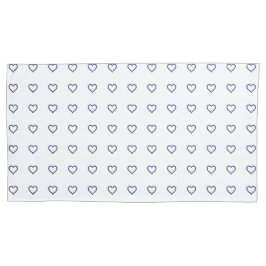 Gemstone Sapphire Blue Heart Kissenbezug