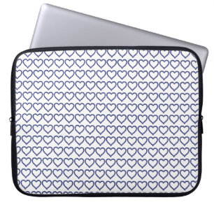 Gemstone Sapphire Blue Heart Laptopschutzhülle