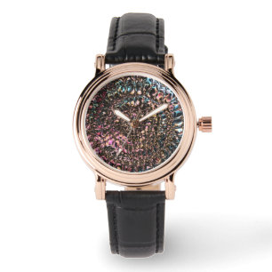 Gemstone Spiral Armbanduhr