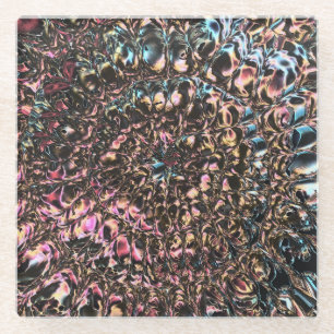 Gemstone Spiral Glasuntersetzer