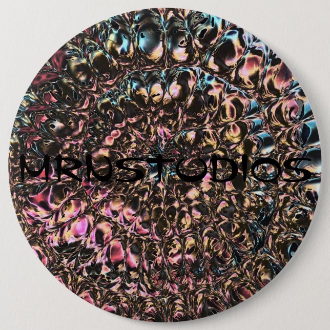 Gemstone Spiral MRNSTUDIOS Button (Vorderseite)