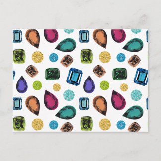 Gemstones Postkarte