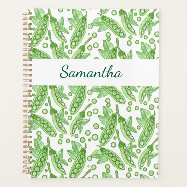 Gemüse Erbsen Planer (Vorderseite)