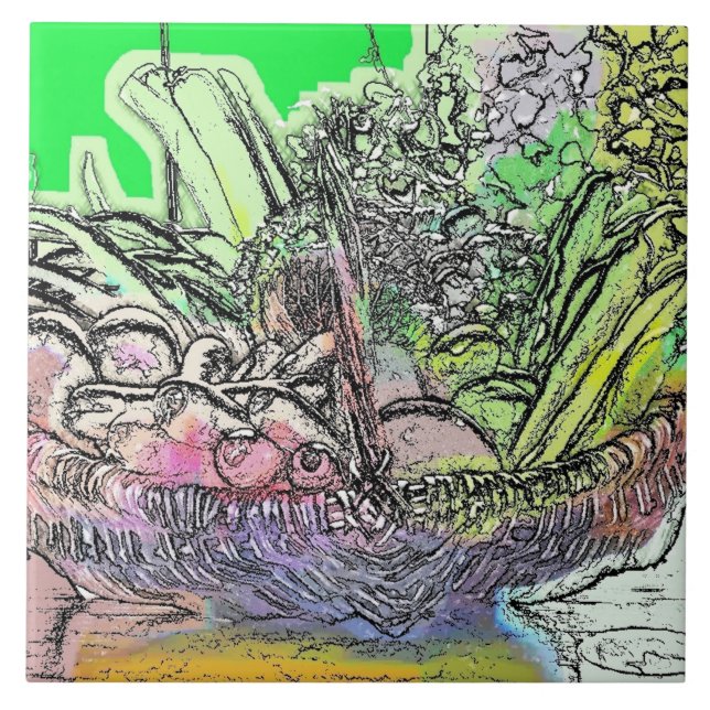 GEMÜSE FLIESE (Vorderseite)