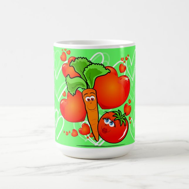 Gemüse in Liebe, Tasse (Mittel)