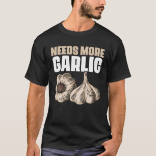 Gemüse Knoblauchbrot-Zitate für den Knoblauchforsc T-Shirt