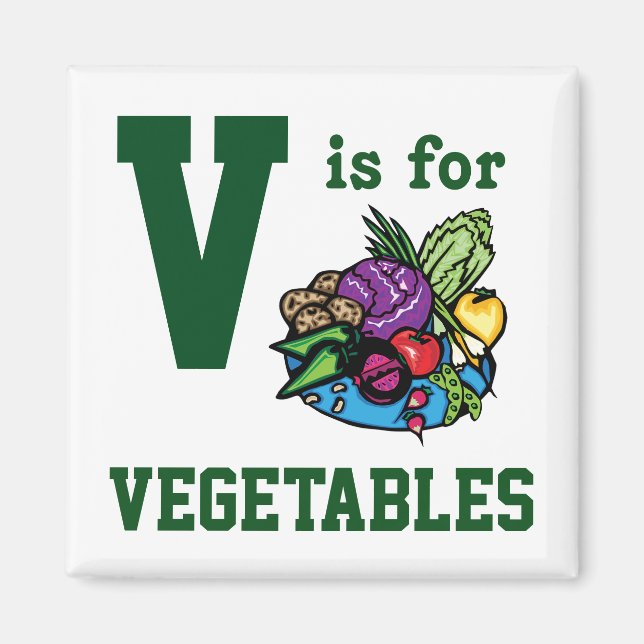Gemüse Magnet (Vorne)