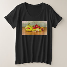 "Gemüse" Niedliches Foto. Jetzt kaufen Große Größe T-Shirt