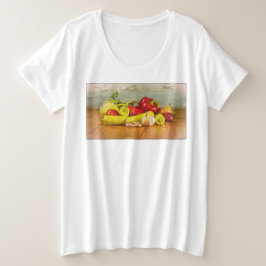 "Gemüse" Niedliches Foto. Jetzt kaufen Große Größe T-Shirt