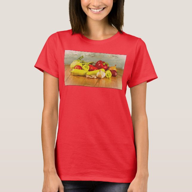 "Gemüse" Niedliches Foto. Jetzt kaufen T-Shirt (Vorderseite)