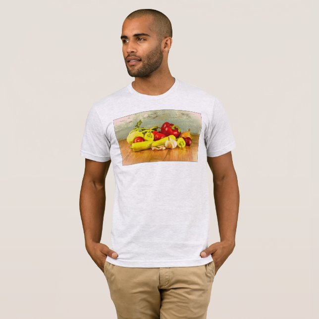 "Gemüse" Niedliches Foto. Jetzt kaufen T-Shirt (Vorne ganz)